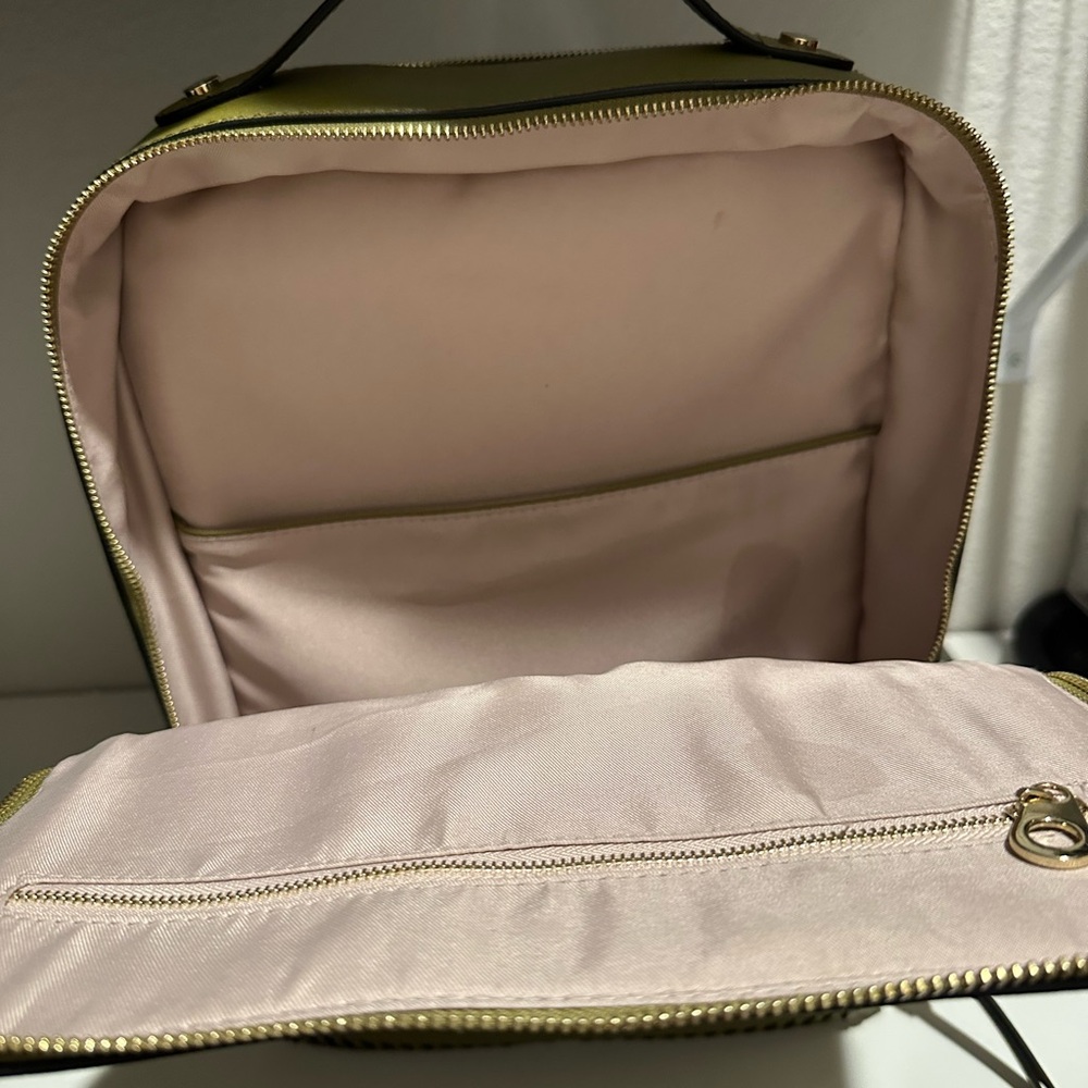 Calpak Khaki Backpack with Braided Accents - Picture 2 of 6